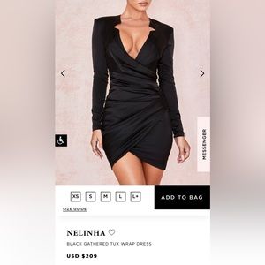 House of CB dress Nelinha